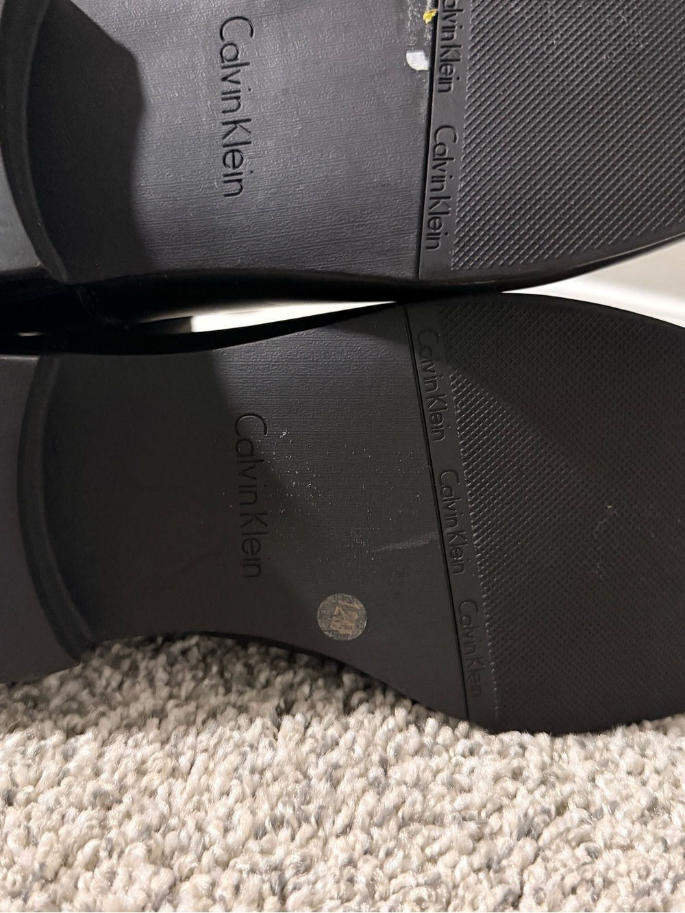 Calvin Klein Men's Black Chelsea Boots - Picture 4 of 6